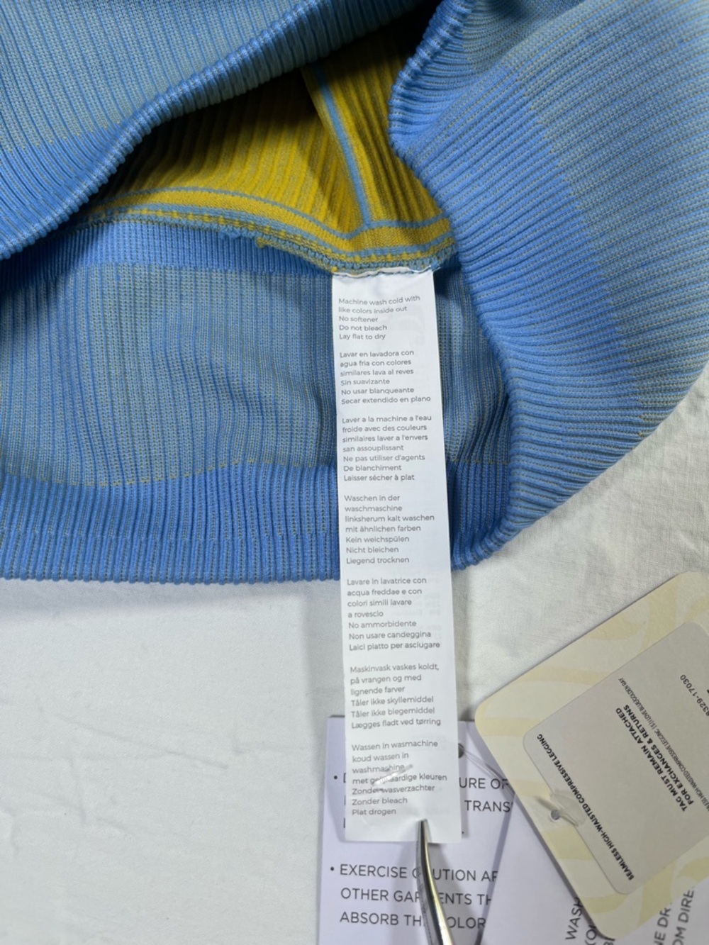 Fabletics 2 pc Ribbed Set Extra Small Sports Bra and Small Leggings - Picture 9 of 15
